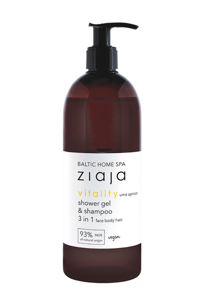 Ziaja Baltic Home Spa Vitality 3 in 1 Duschgel & Shampoo 500 ml