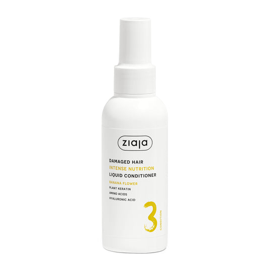 Ziaja Plant Essentials Bananenblüten Leave-in Conditioner Spray für geschädigtes Haar 125 ml