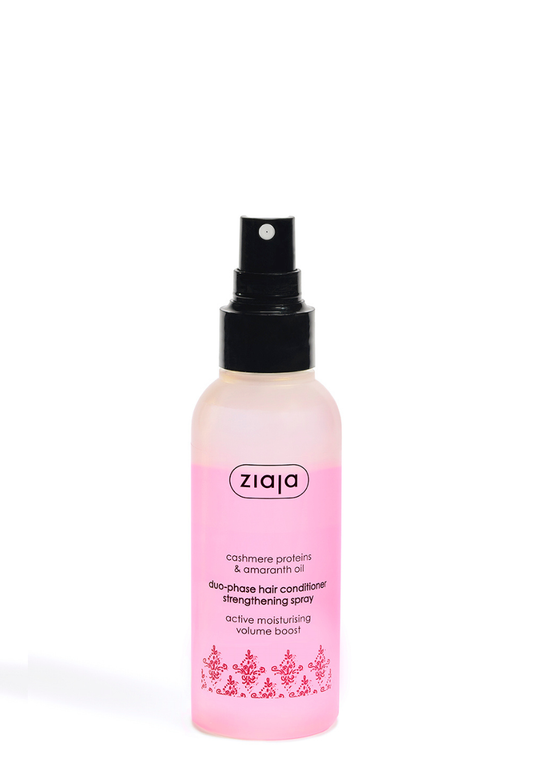 Ziaja Cashmere & Amaranthöl stärkender Haarspülungs-Spray - Volume Boost 125 ml