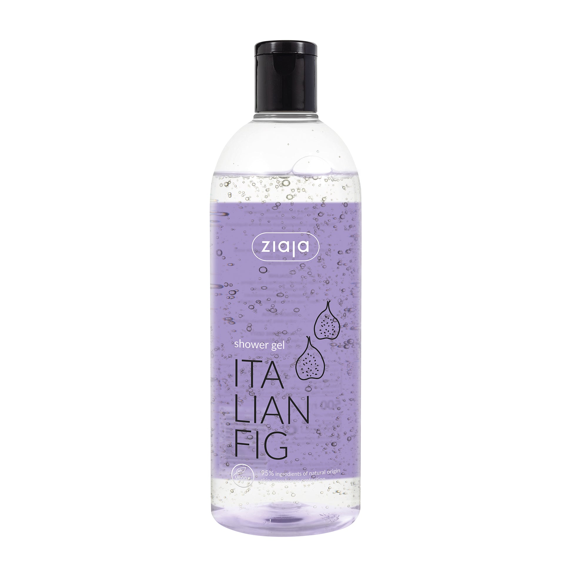 Ziaja Shower Gel Italian Fig 500 ml – mildes Duschgel, mikroplastikfrei, schützt das Hautmikrobi.om