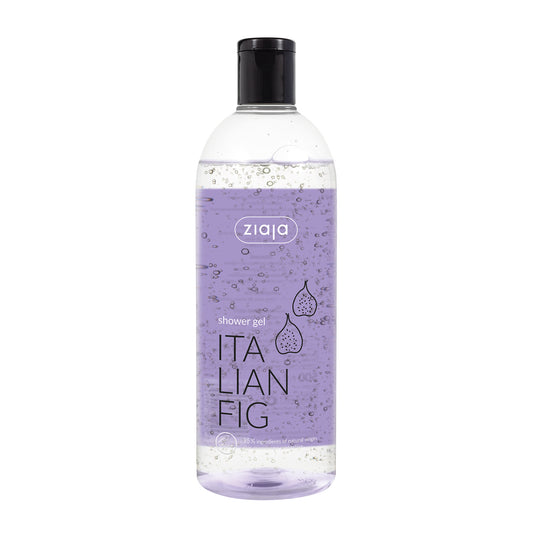 Ziaja Shower Gel Italian Fig 500 ml – mildes Duschgel, mikroplastikfrei, schützt das Hautmikrobi.om