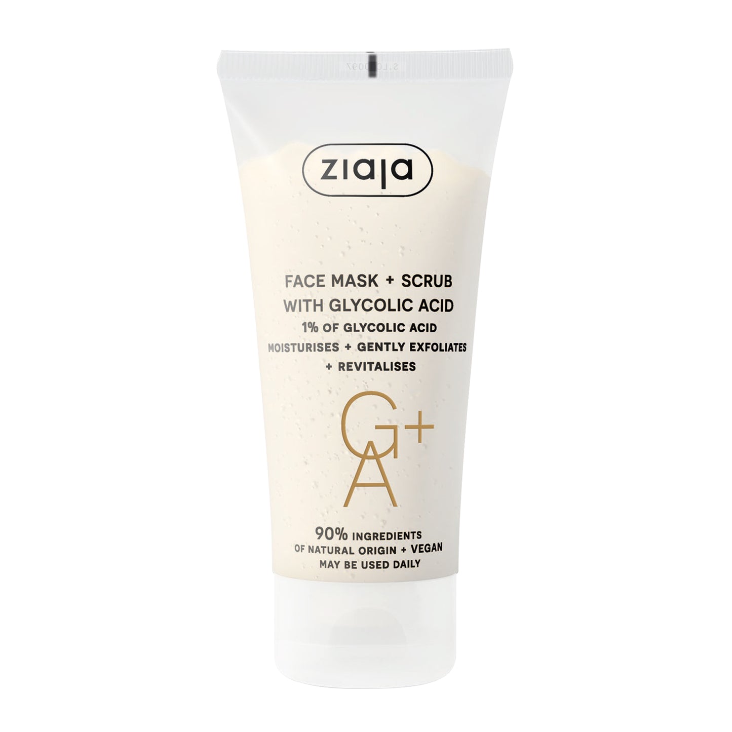 Ziaja Gesichtsmaske + Peeling 2 in 1 mit Glycolsäure 55 ml
