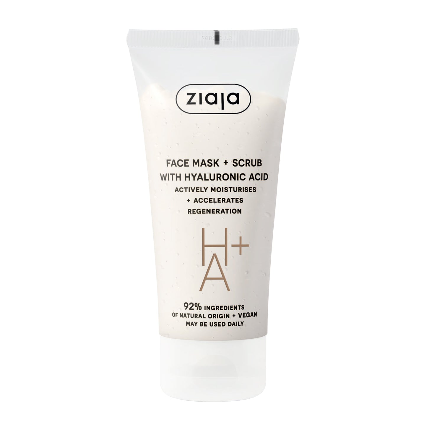 Ziaja Gesichtsmaske + Peeling 2 in 1 mit Hyaluronsäure 55 ml