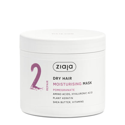 Ziaja Plant Essentials Granatapfel Haarmaske für trockenes Haar350 ml