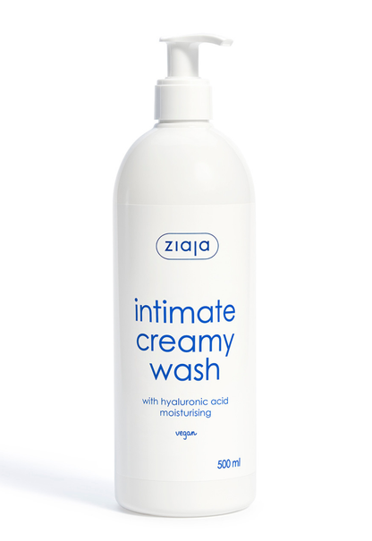 Ziaja feuchtigkeitsspendende Intimwaschlotion mit Hyaluronsäure 500 ml