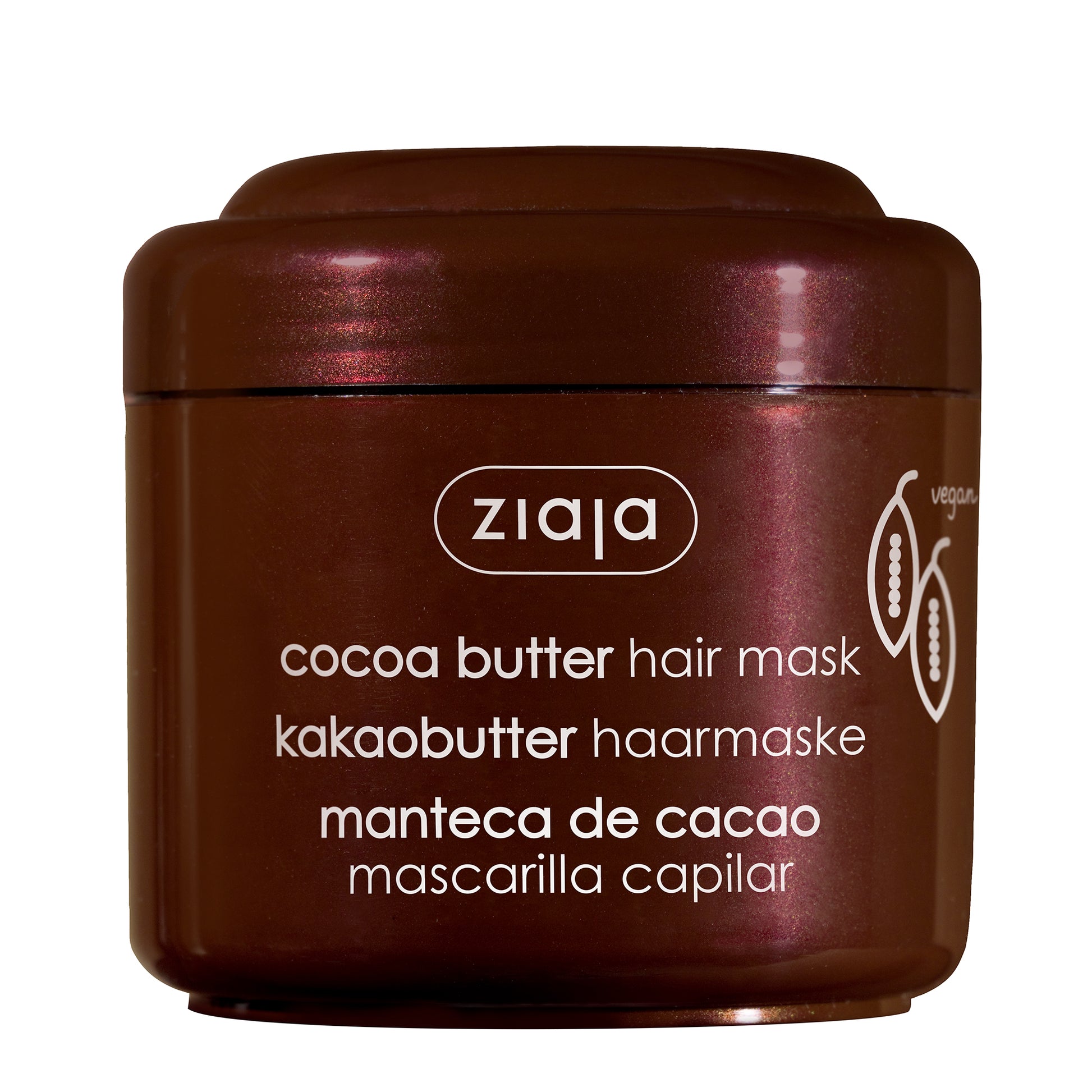 Ziaja Kakaobutter Haarmaske 200 ml – intensive Aufbaupflege für trockenes und strapaziertes Haar