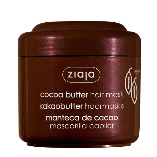 Ziaja Kakaobutter Haarmaske 200 ml – intensive Aufbaupflege für trockenes und strapaziertes Haar