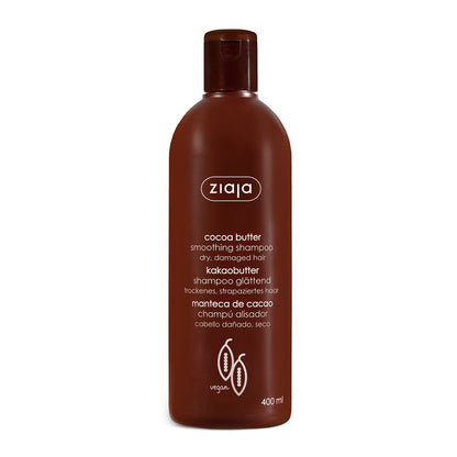 Ziaja Kakaobutter Shampoo 400 ml – regenerierende Reinigung für trockenes und strapaziertes Haar