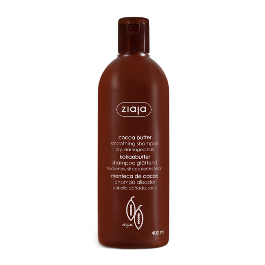 Ziaja Kakaobutter Shampoo 400 ml – regenerierende Reinigung für trockenes und strapaziertes Haar