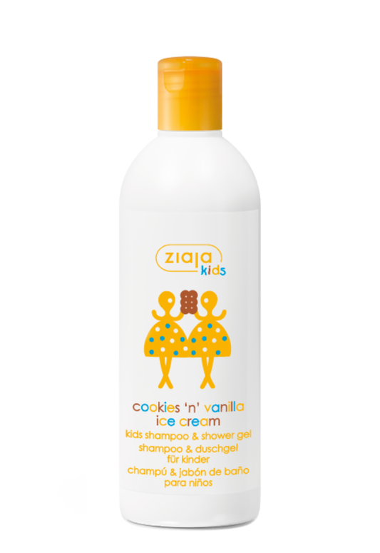 Ziaja Kids Shampoo & Duschgel Cookies & Vanilleeis 400 ml