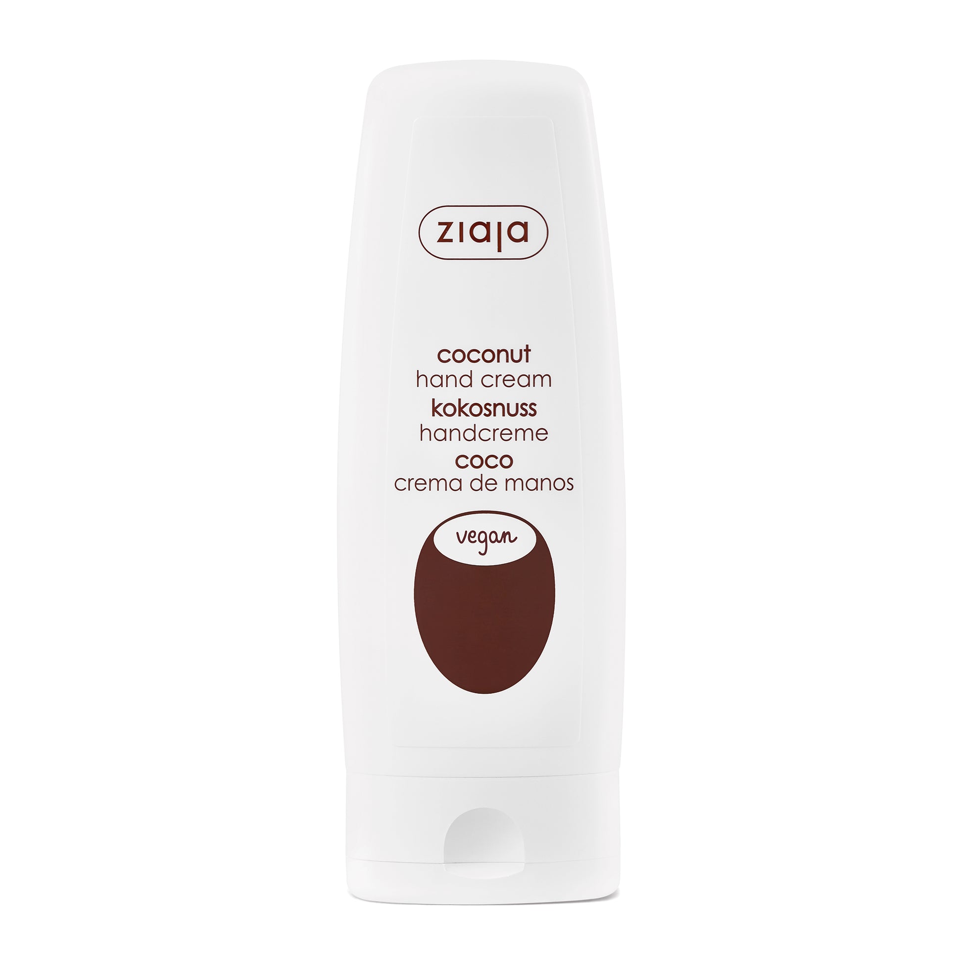 Ziaja Kokosnuss Handcreme 80 ml – pflegende Handcreme für trockene Hände, zarte Haut und gepflegte Nägel.