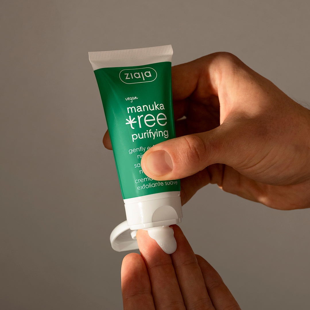 Ziaja Manuka Tree Nachtcreme 50 ml – Sanftes Peeling