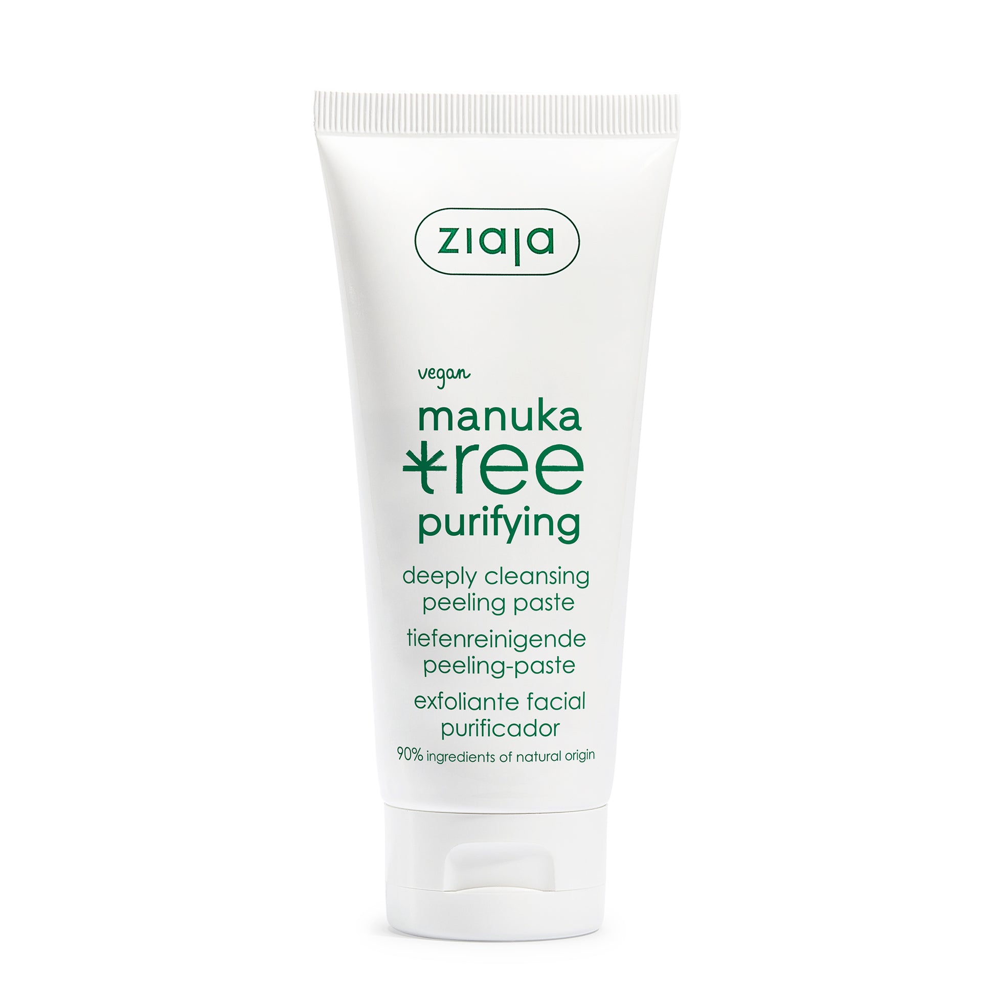 Ziaja Manuka Tree Peelingpaste 75 ml – Porenreinigung für unreine Haut.