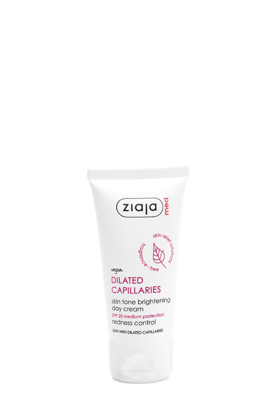 Ziaja Med hauttonausgleichende Tagescreme bei erweiterten Kapillaren LSF 20 - 50 ml