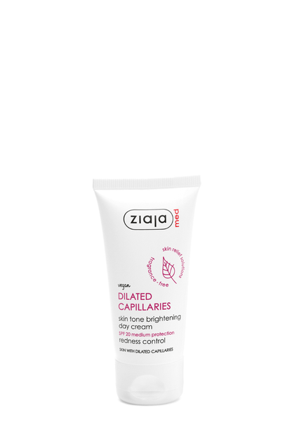 Ziaja Med hauttonausgleichende Tagescreme bei erweiterten Kapillaren LSF 20 - 50 ml