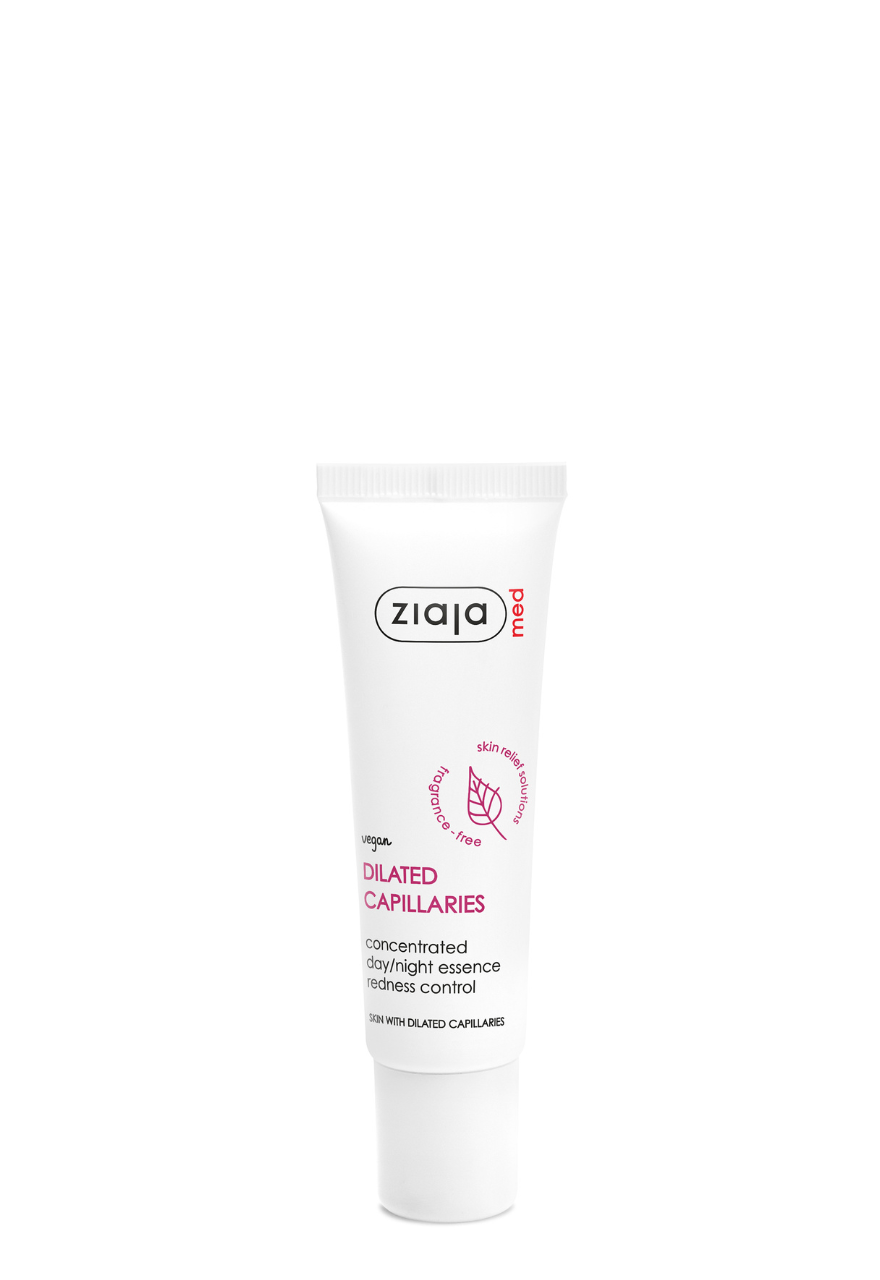 Ziaja Med konzentrierte Tages-/Nachtessenz bei Rötungen & erweiterten Kapillaren 30 ml