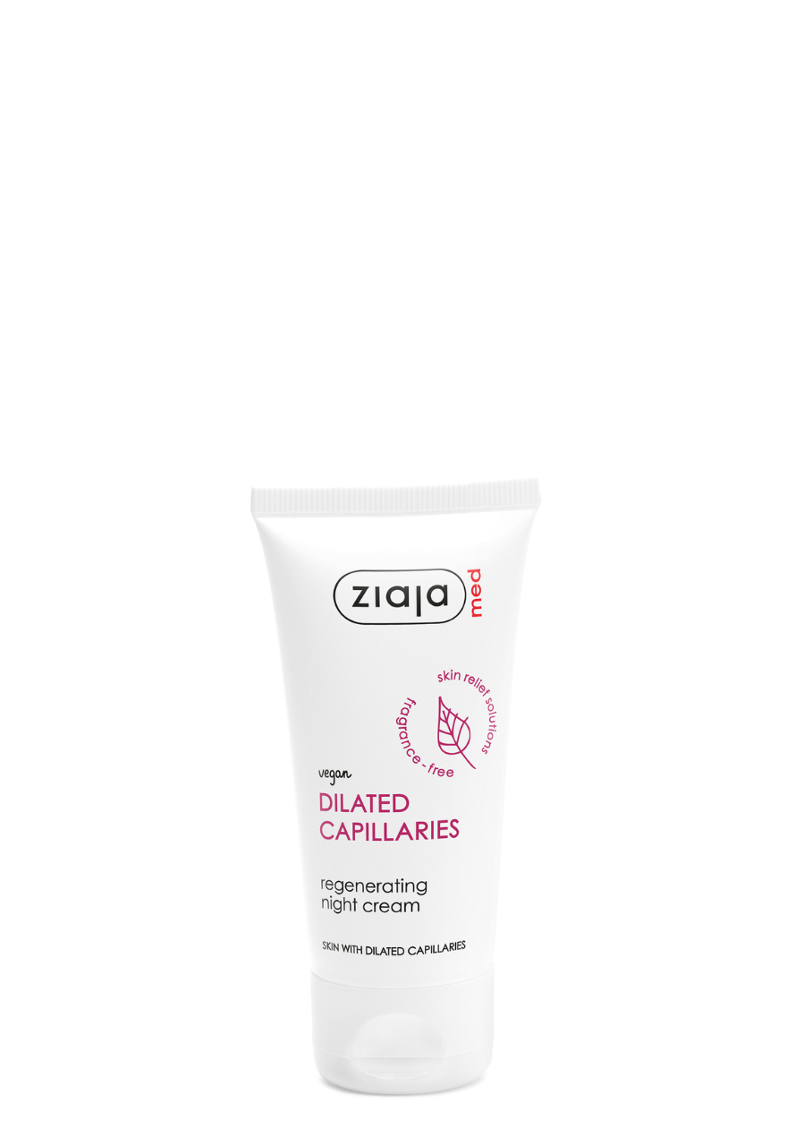 Ziaja Med regenerierende Nachtcreme bei erweiterten Kapillaren 50 ml