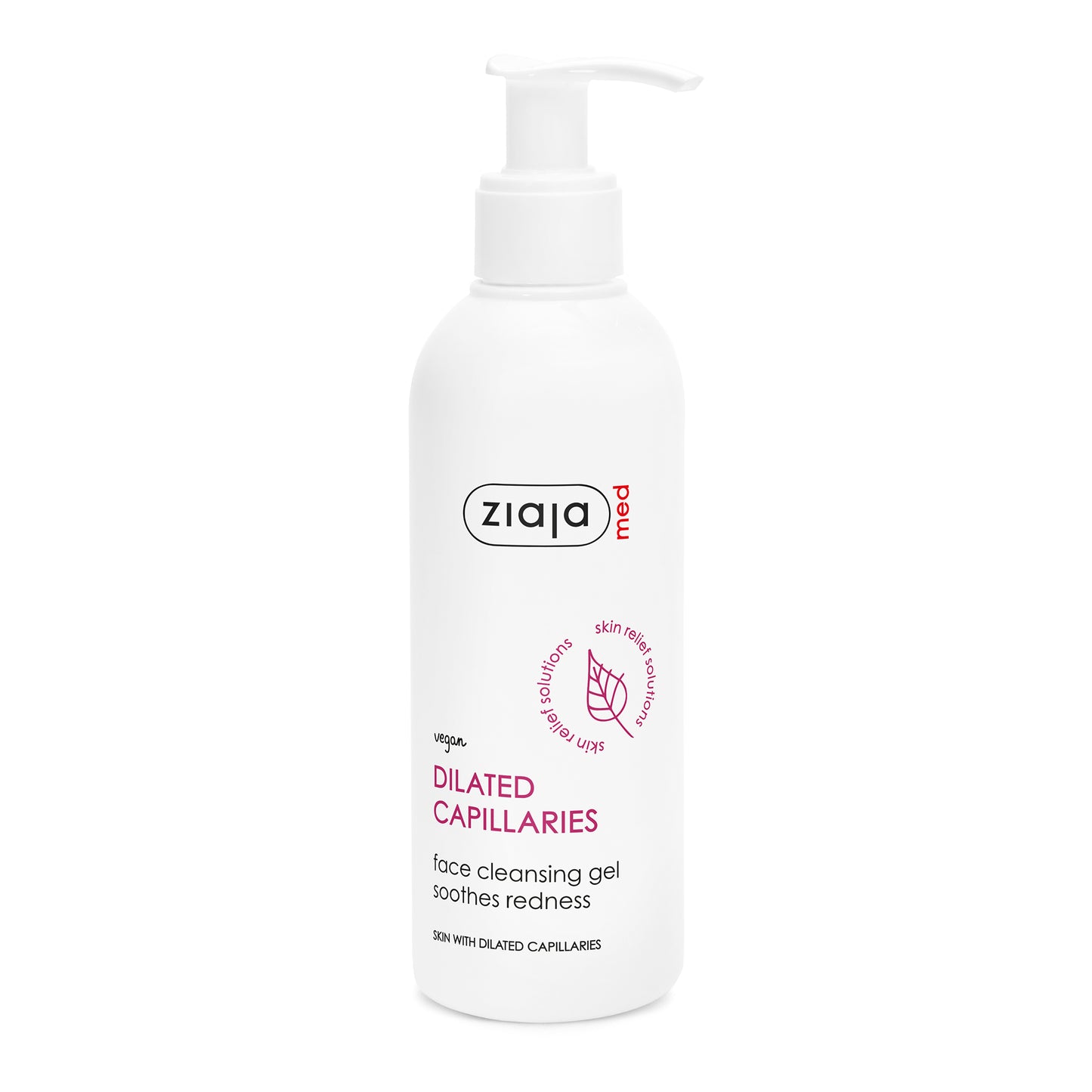 Ziaja Med beruhigendes Gesichtsreinigungsgel bei erweiterten Kapillaren 200 ml