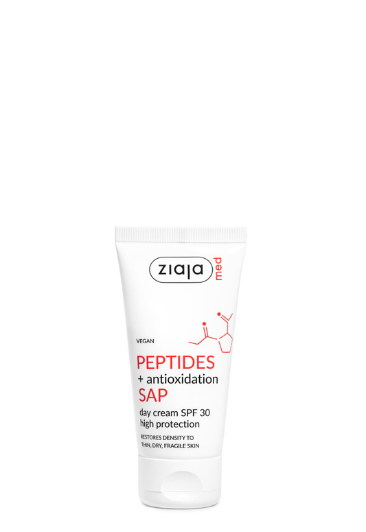 Ziaja Med Peptides + SAP Tagescreme mit LSF 30 - 50 ml