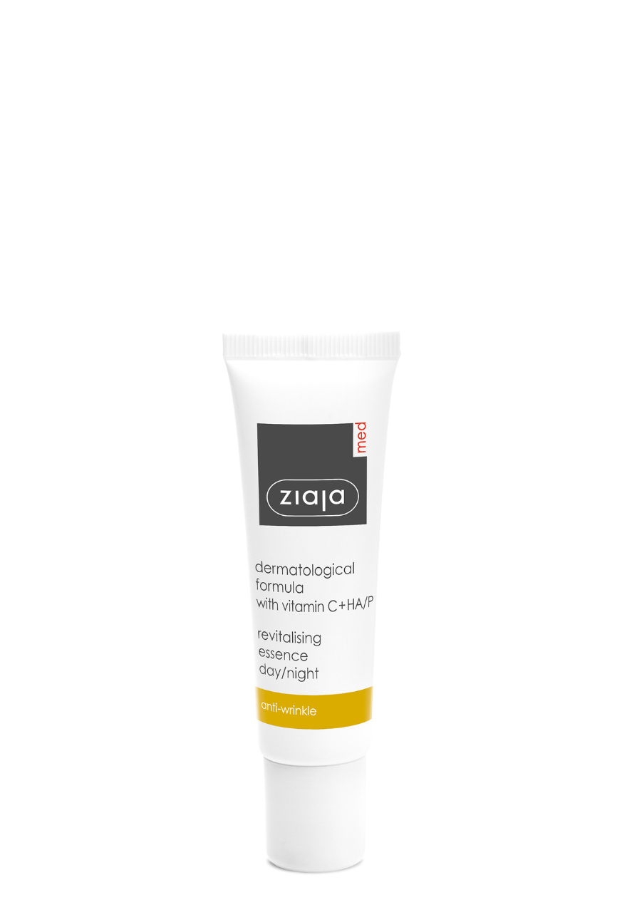 Ziaja Med Vitamin C + HA/P revitalisierende Essenz - Anti-Falten Serum 30 ml