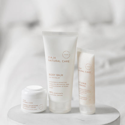 Ziaja Natural Care Feuchtigkeitspflege für empfindliche Haut.