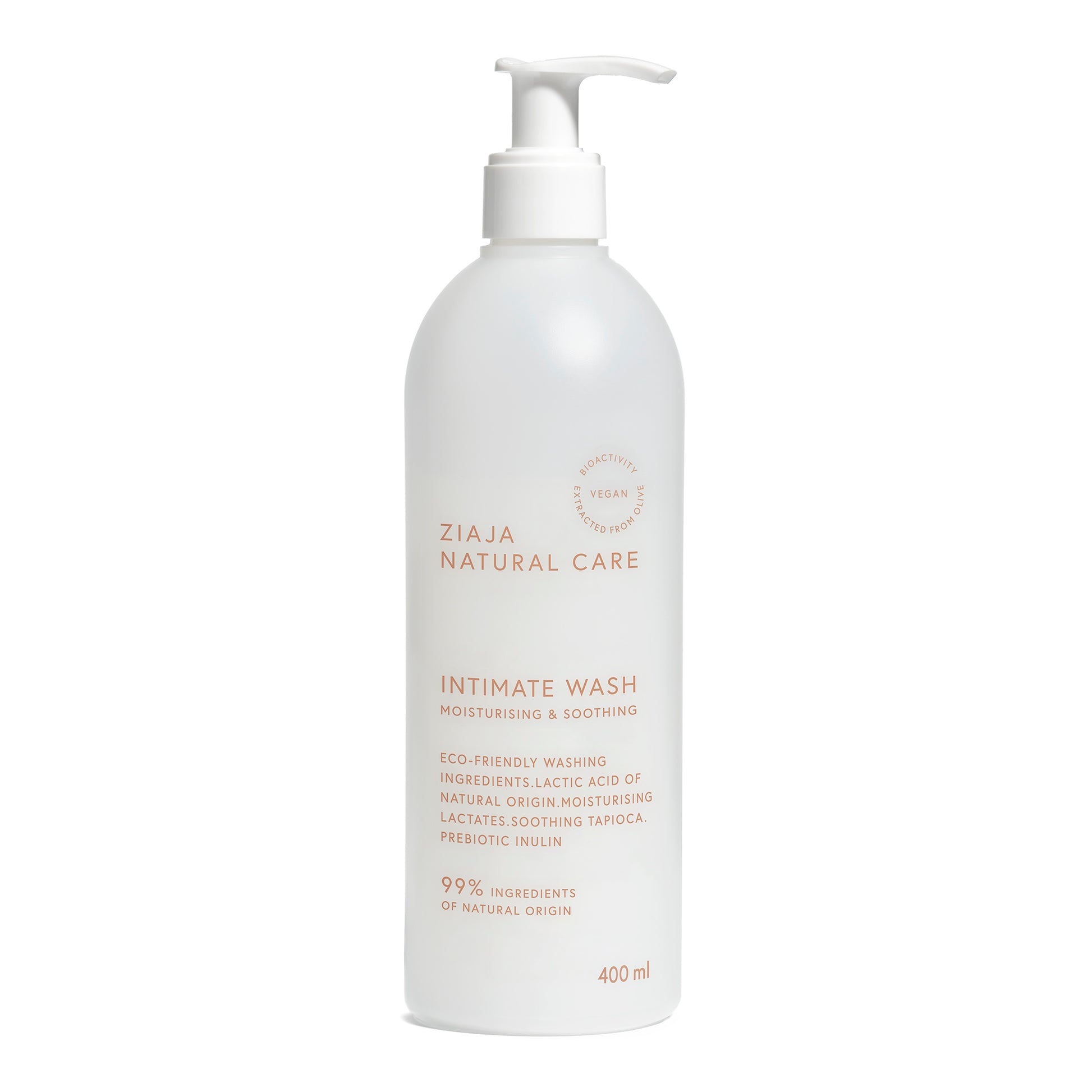 Ziaja Natural Care Intimpflege 400 ml – Sanfte Intimpflege, natürlicher Schutz