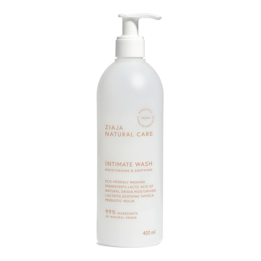 Ziaja Natural Care Intimpflege 400 ml – Sanfte Intimpflege, natürlicher Schutz