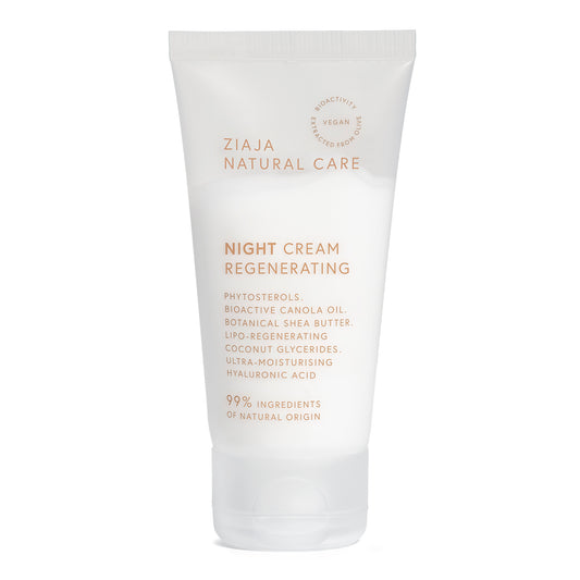 Ziaja Natural Care Nachtcreme 50 ml – Regeneration über Nacht für regenerationsbedürftige Haut
