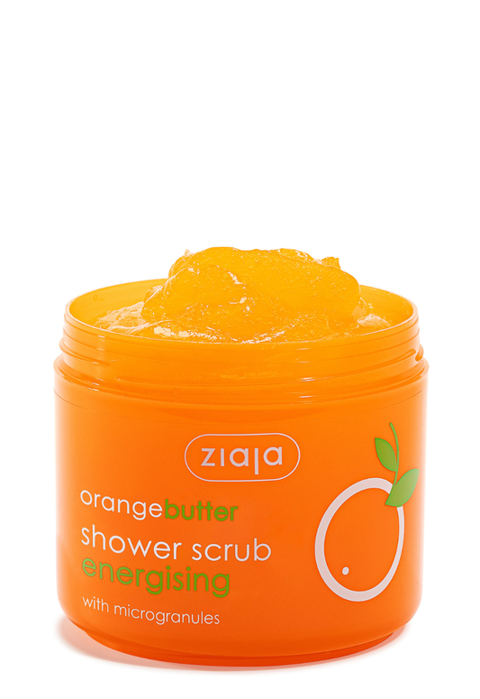 Ziaja Orangenbutter energetisierendes Duschpeeling mit Mikrogranulat 200 ml