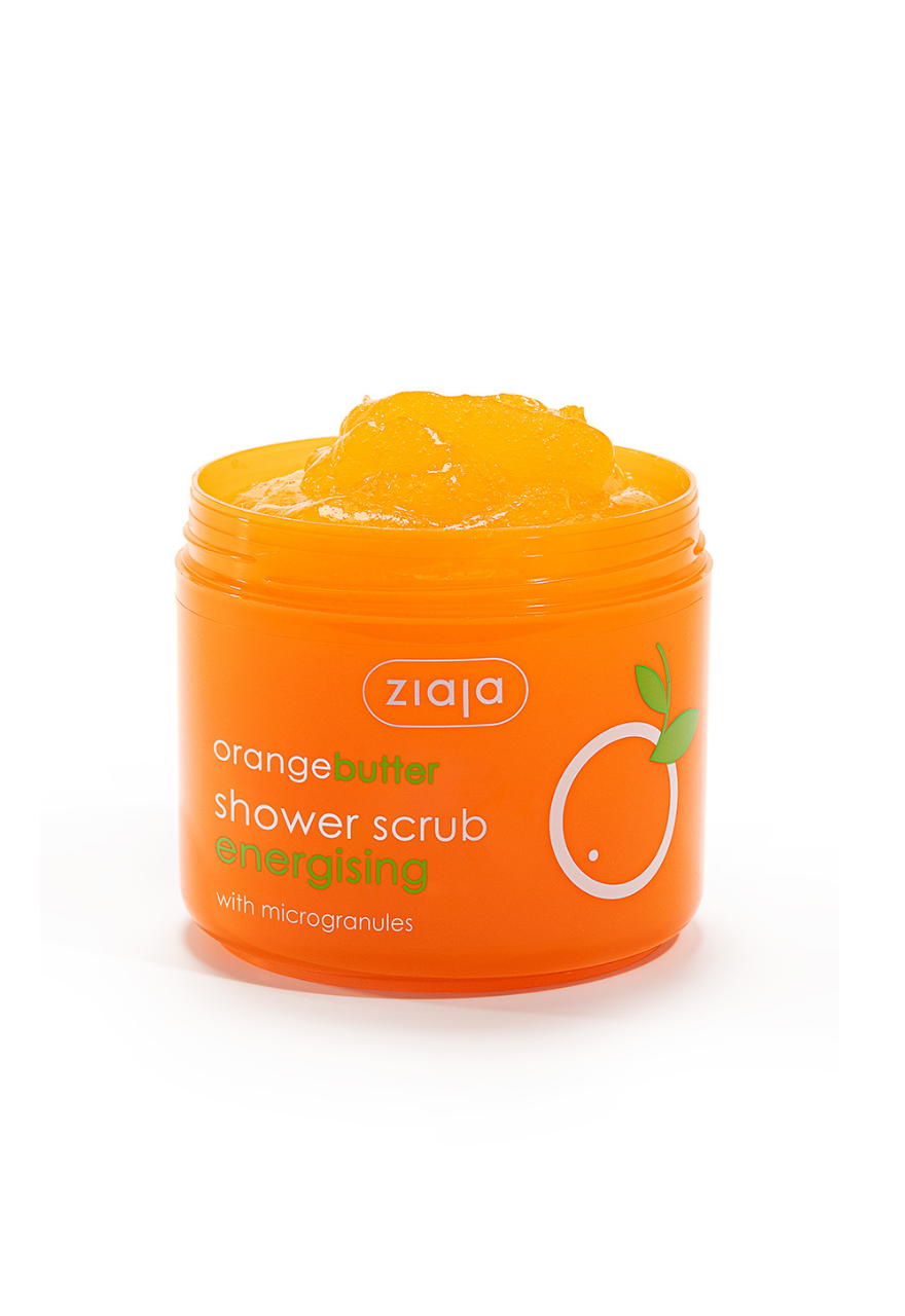 Ziaja Orangenbutter energetisierendes Duschpeeling mit Mikrogranulat 200 ml