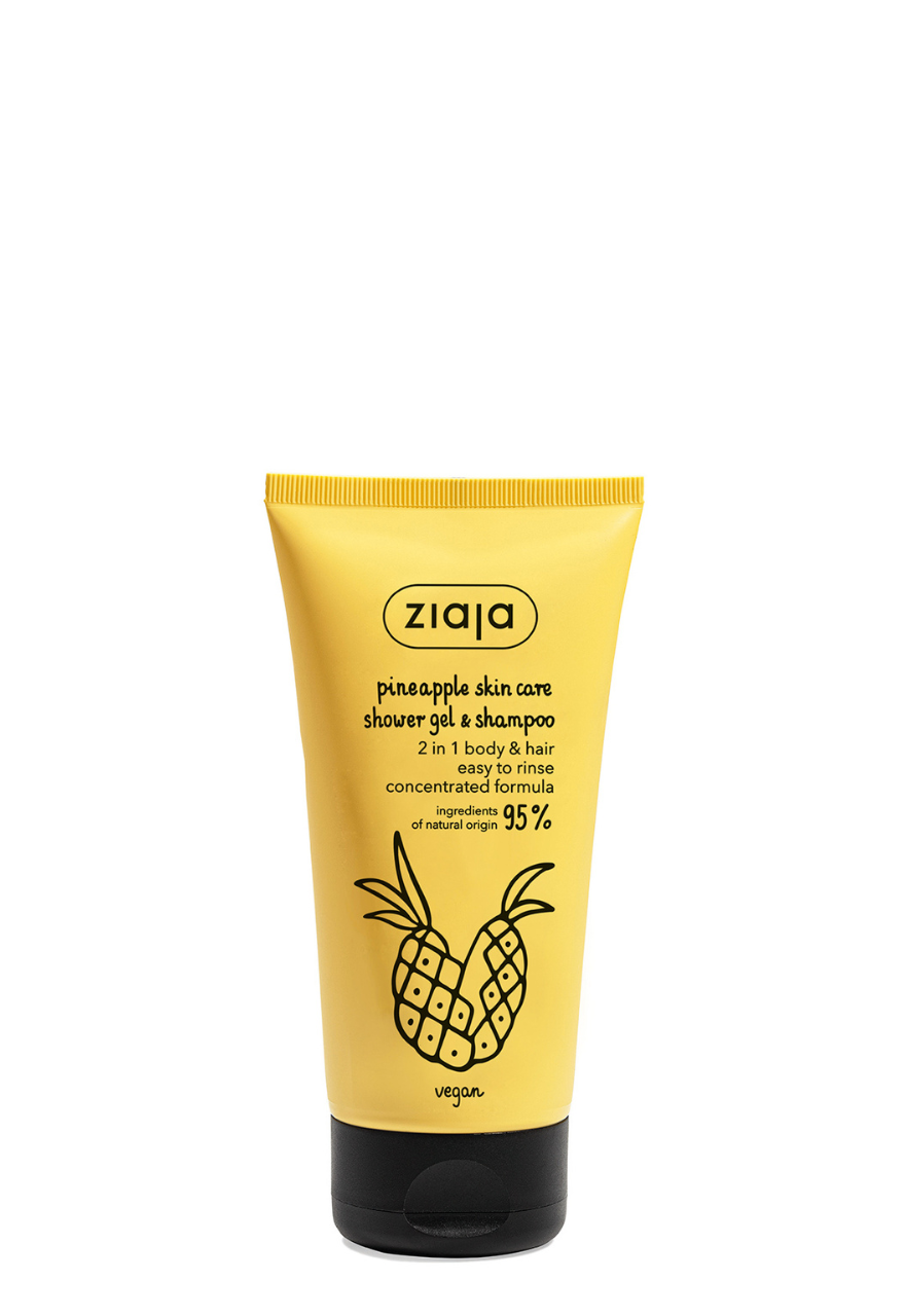 Ziaja Pineapple 2 in 1 Duschgel & Shampoo 160 ml