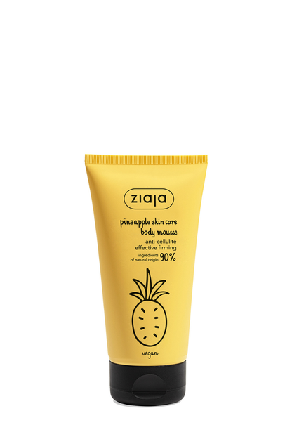 Ziaja Pineapple straffendes Körpermousse - Anti Cellulite 160 ml
