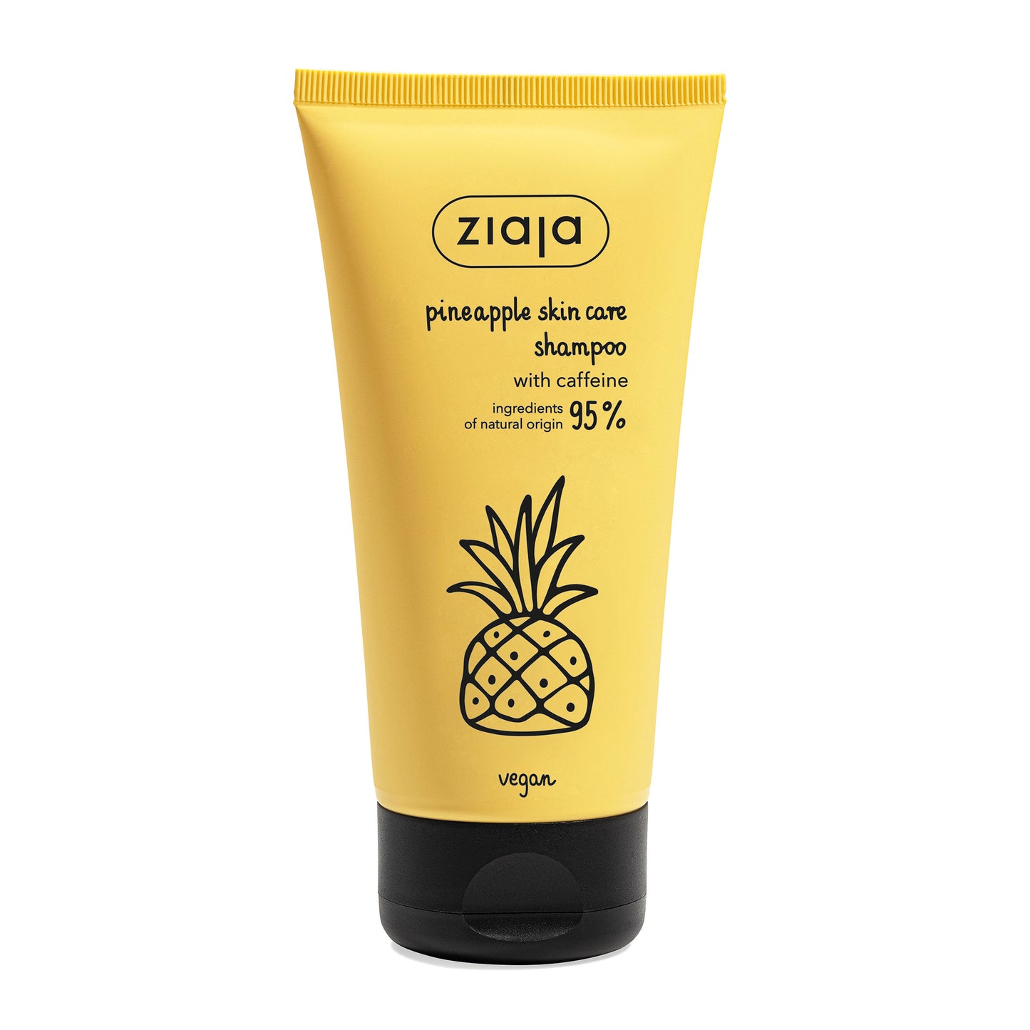 Ziaja Pineapple Shampoo 160 ml – Volumen & Glanz für feines, geschädigtes Haar. 