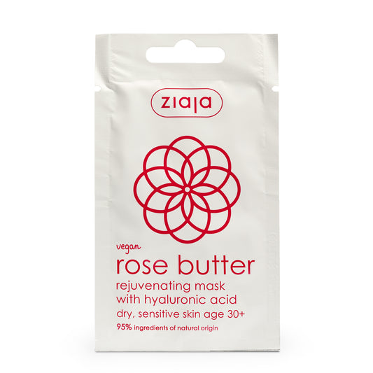 Ziaja Rosenbutter 30+ verjüngende Gesichtsmaske 20 x 7 ml