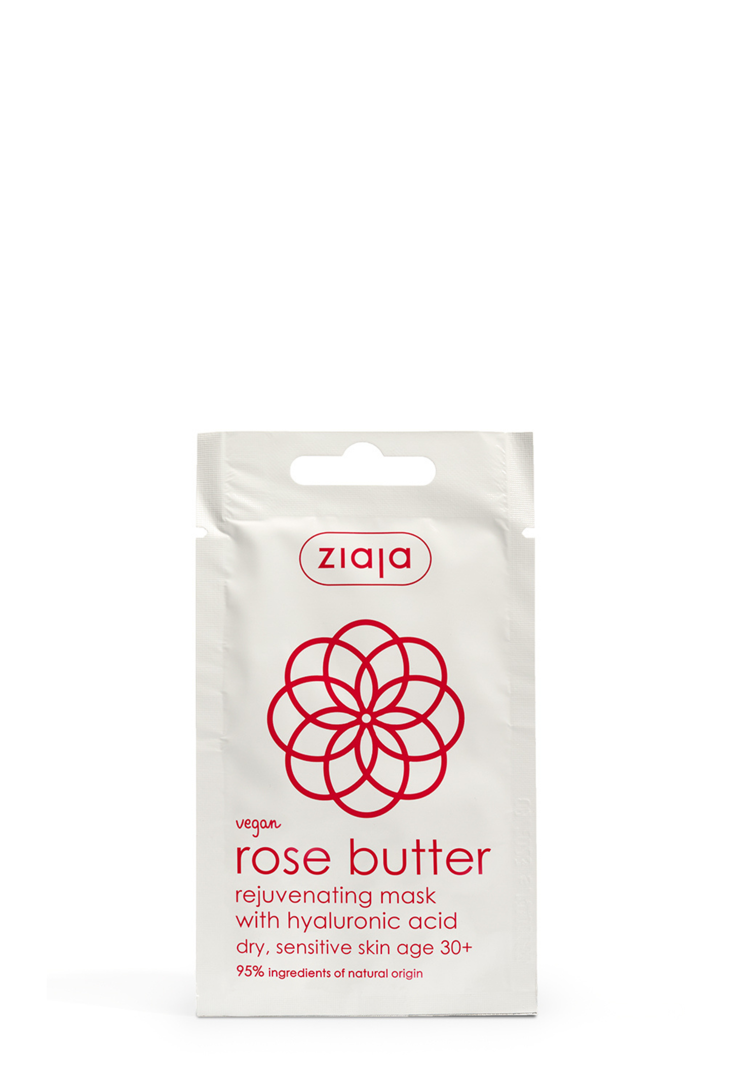 Ziaja Rosenbutter 30+ verjüngende Gesichtsmaske 20 x 7 ml
