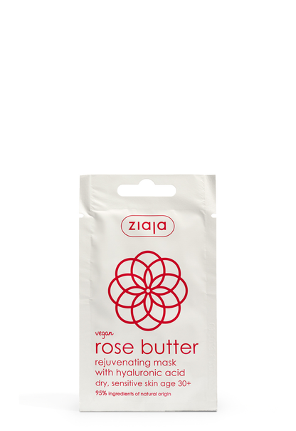 Ziaja Rosenbutter 30+ verjüngende Gesichtsmaske 20 x 7 ml