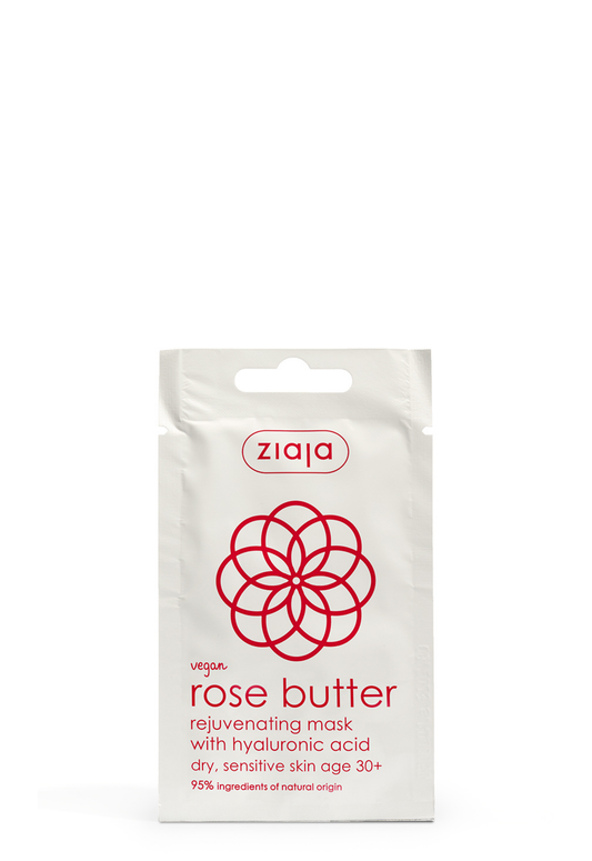Ziaja Rosenbutter 30+ verjüngende Gesichtsmaske 20 x 7 ml