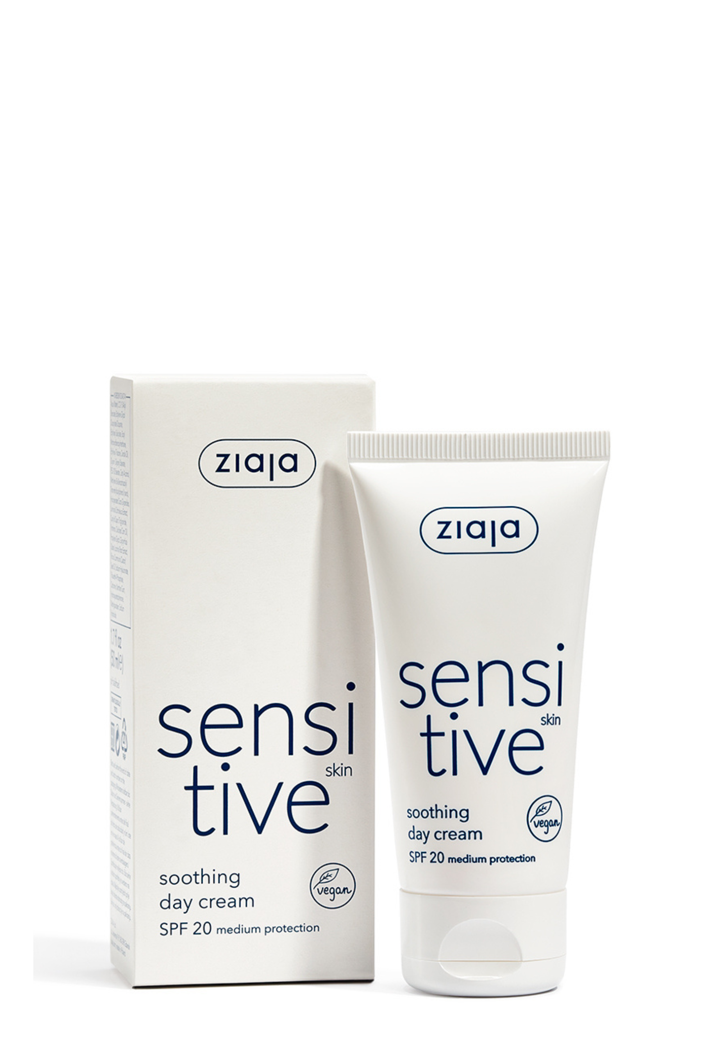 Ziaja Sensitive Skin Tagescreme LSF 20 - 50 ml