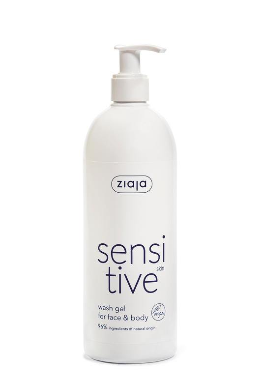 Ziaja Sensitive Skin Waschgel Gesicht & Körper 400 ml
