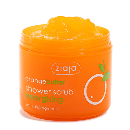 Ziaja Orangenbutter Duschpeeling 200 ml – sanftes Peeling für glatte, weiche Haut.