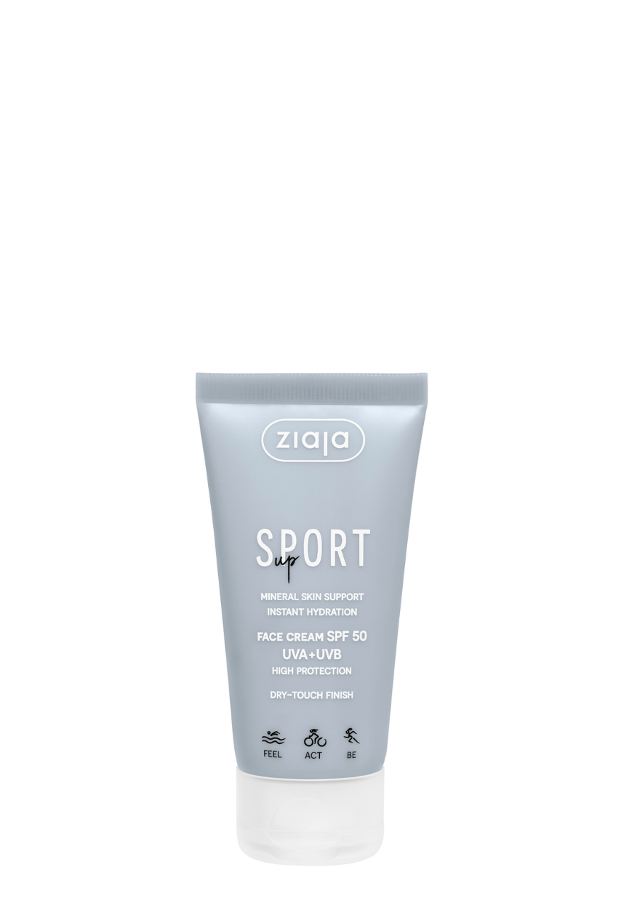 Ziaja Sport Gesichtscreme mit LSF 50 - 50 ml
