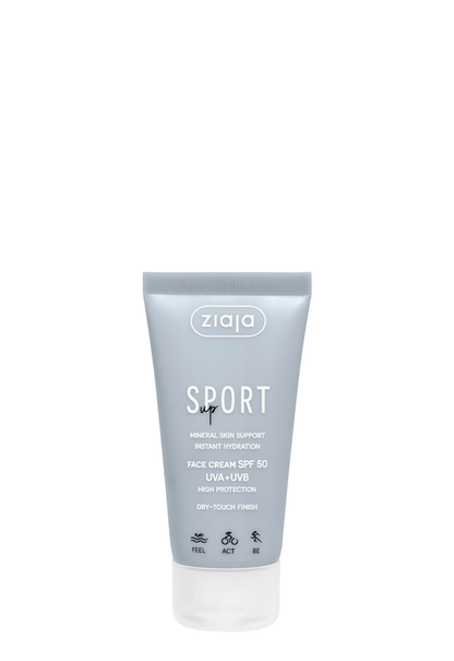 Ziaja Sport Gesichtscreme mit LSF 50 - 50 ml