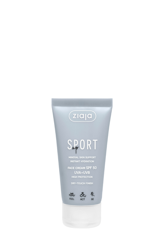 Ziaja Sport Gesichtscreme mit LSF 50 - 50 ml
