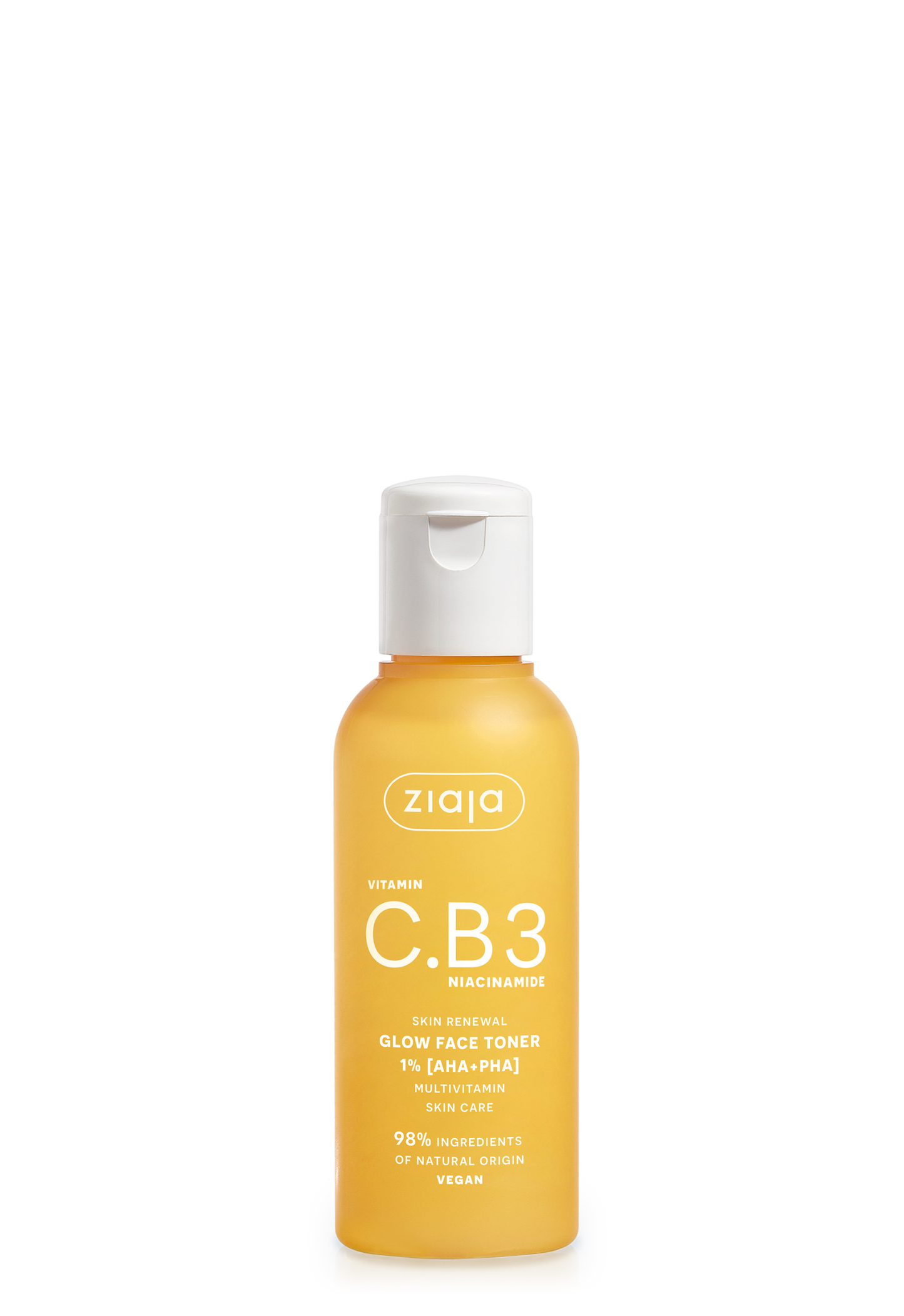 Ziaja Vitamin C.B3 Glow-Säuretoner 1 % AHA+PHA 120 ml