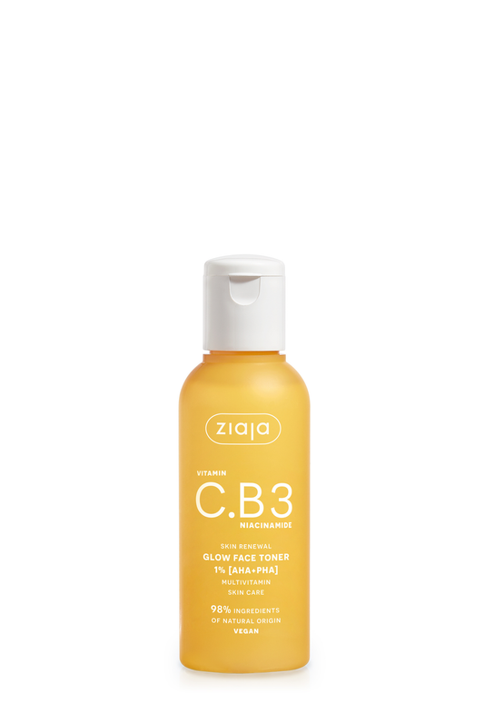 Ziaja Vitamin C.B3 Glow-Säuretoner 1 % AHA+PHA 120 ml
