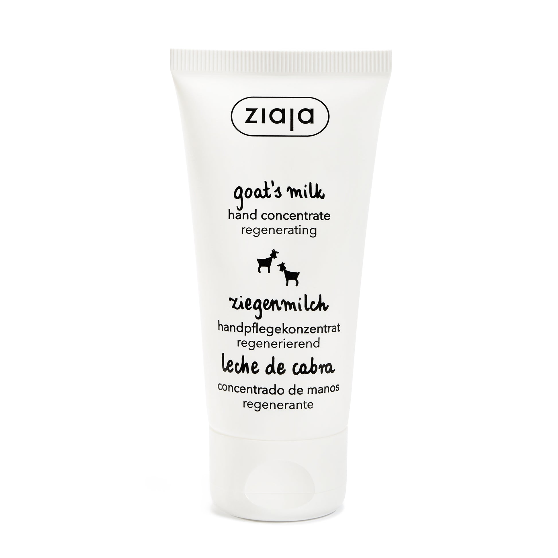 Ziaja Ziegenmilch Konzentrierte Handcreme 50 ml – nährende Handpflege für trockene und strapazierte Hände